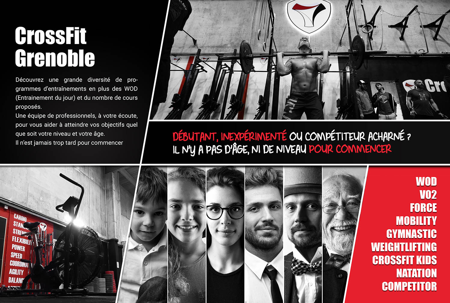 Print : Flyer CrossFit Grenoble