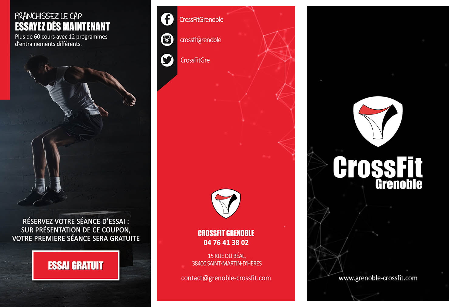 Print : Flyer CrossFit Grenoble