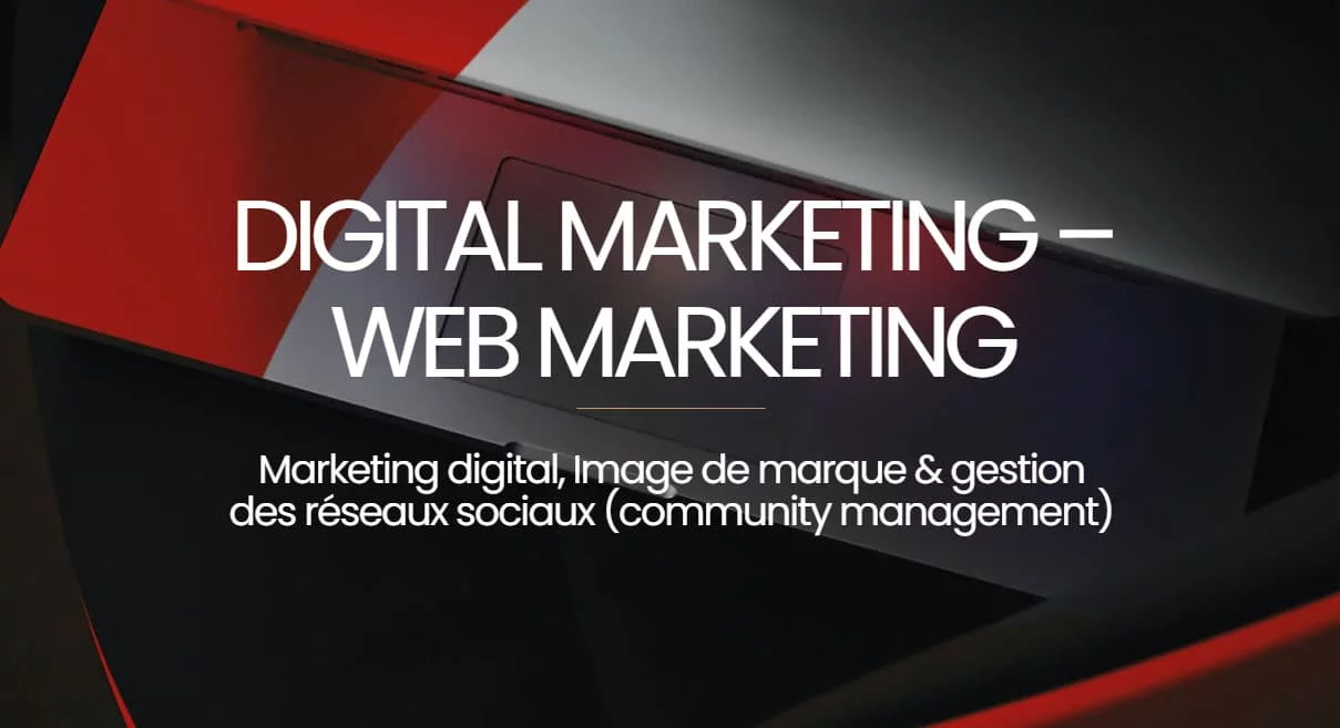 digital marketing et webmarketing a voreppe 38