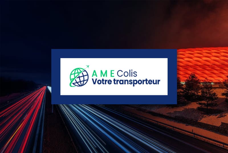 Vignette de présentation du site AME Colis - transporteur à Moirans